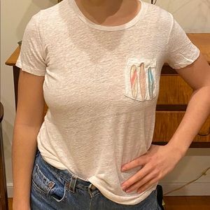 J Crew Simple Tee